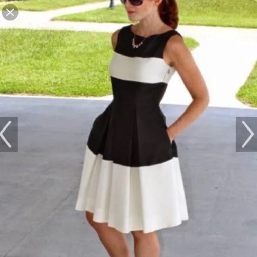 Black & White Short Kate Spade Dress